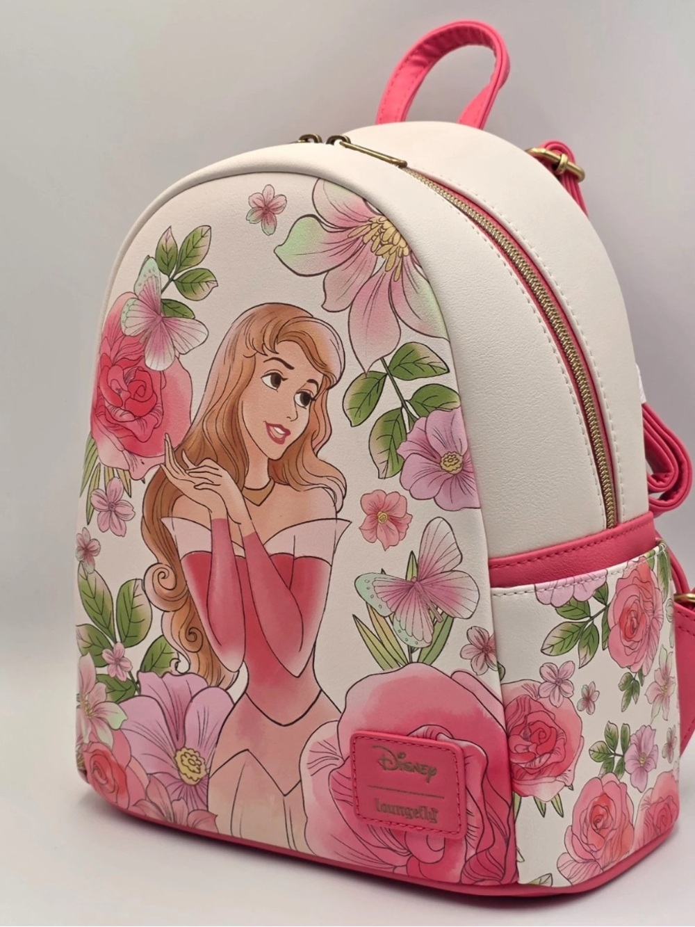 Loungefly Disney Sleeping Beauty Butterfly Garden Mini Backpack New
